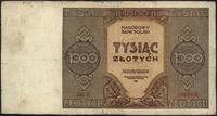 1.000 złotych 1945, seria A, po fachowej konserw