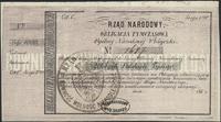 obligacja tymczasowa na 1.000 złotych 186., z nu