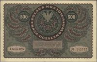 500 marek polskich 23.08.1919, I serja BW, bardz