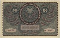 500 marek polskich 23.08.1919, I serja BZ, bardz