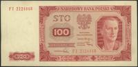 100 złotych 1.07.1948, seria FI, ładnie zachowan