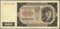 500 złotych 1.07.1948, seria BZ, Miłczak 140d