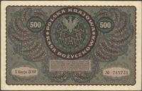 500 marek polskich 23.08.1919, I Serja BW, Miłcz