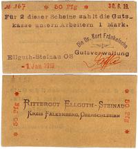 1 marka  1.01.1919, Ligota Ścinawska