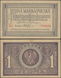 1 marka polska 17.05.1919, seria ICL, na stronie