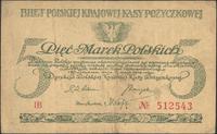 5 marek polskich 17.05.1919, seria IB, Miłczak 2