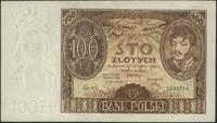 100 złotych 2.06.1932, Ser. AS., bardzo ładne, M