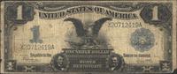 1 dolar 1899, SILVER CERTIFICATE, podpisy Speelm