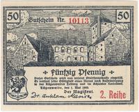 50 fenigów 1.05.1920, wyśmienicie zachowane