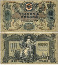 1.000 rubli 1919, odmiana ze zankiem wodnym, Pic