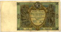 50 złotych 28.08.1925, seria AS., rzadkie, Miłcz