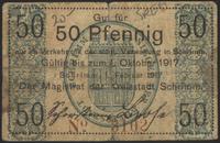 50 fenigów 1.02.1917, zabrudzenia i naddarcia, p