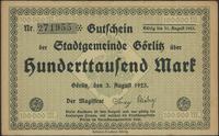 100.000 marek 3.08.1923, niewielkie plamki