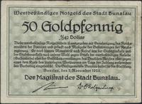 50 fenigów w złocie 7.11.1923