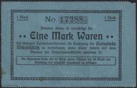 bon na 1 markę (1914), z suchą pieczęcią