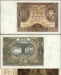 100 złotych 09.09.1934, Ser. AV., znak wodny ''+