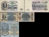 zestaw 5, 10, 100 rubli 1947, 5 rb     - II+ 10 