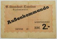 2 marki (1937-45), SS - Standort Kantine Buchenw