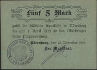 5 marek ważne od 12.12.1918 do 1.04.1919
