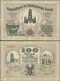 100 marek 31.10.1922, nr 039351, Miłczak G1, Ros