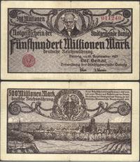 500 milionów marek 26.09.1923, napisy na margine
