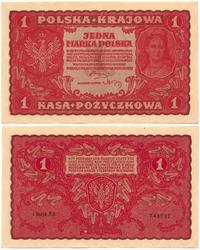 1 marka polska 23.08.1919, I Serja BS, prawy dol