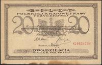 20 marek polskich 17.05.1919, seria G, niewielki