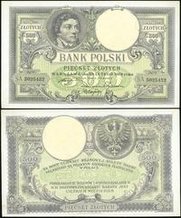 500 złotych 28.02.1919, seria S.A., mała plamka 