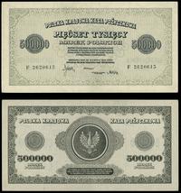 500.000 marek polskich 30.08.1923, seria F, Miłc