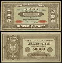 50 000 marek polskich 10.10.1922, seria S, złama