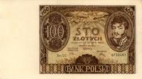 100 złotych 9.11.1934, seria CC, Miłczak 74a
