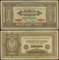 50.000 marek polskich 10.10.1922, seria G, Miłcz