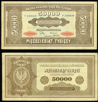 50.000 złotych 10.10.1922, seria F, Miłczak 33