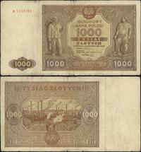 1.000 złotych 15.01.1946, seria E, Miłczak 122b