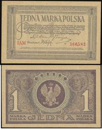 1 marka polska 17.05.1919, seria IAM, w ofercie 