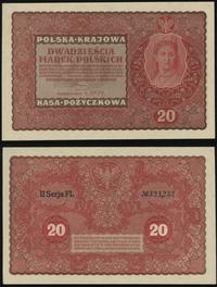 20 marek polskich 23.08.1919, II Serja FL, piękn