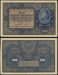 100 marek polskich 23.08.1919, IJ SERJA N, piękn