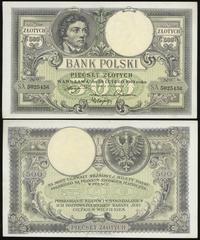 500 złotych 28.02.1919, seria S.A., ślad po prze