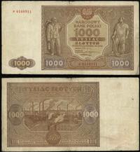 1.000 złotych 15.01.1946, seria P, Miłczak 122a