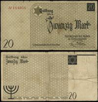 20 marek 15.05.1940, oryginalny rzadki banknot b