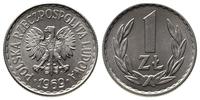 1 złoty 1969, Warszawa, wyśmienicie zachowane, P