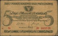 5 marek polskich 17.05.1919, Seria IQ, Miłczak 2