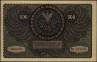 500 marek polskich 23.08.1919, I Serja BV, wyśmi