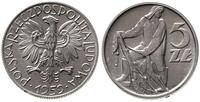 5 złotych 1959, bez znaku, wyśmienite, Parchimow