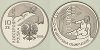 10 złotych 2006, Warszawa, Turyn 2006, moneta w 