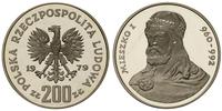 200 złotych 1979, Warszawa, Mieszko I - popiersi