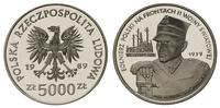 5.000 złotych 1989, Warszawa, Żołnierz Polski Na