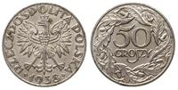 50 groszy 1938, Warszawa, żelazo niklowane, Parc