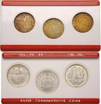zestaw 3 monet w ozdobnym pudełku 1966, Warszawa