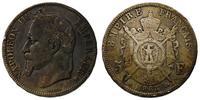 5 franków 1868/BB, Strasburg, ciemna patyna